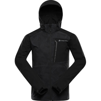 ALPINE PRO Мъжко софтшел яке с мембрана ALPINE PRO HOOR black вариант pa ALPINE PRO | Cheren | МЪЖЕ | XL