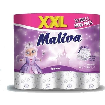 Maliva Малива тоалетна хартия 24+6 БР (M7utv)