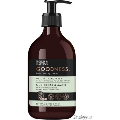 Baylis & Harding Oud Cedar & Amber tekuté mydlo na ruky 500 ml
