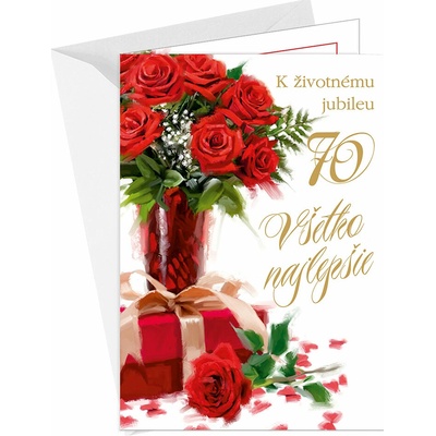 ARGUS Blahoželanie k 70. narodeninám 75-644/70