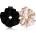 GLOV Scrunchies S ластици за коса Sparkling Wine/Black 2 бр
