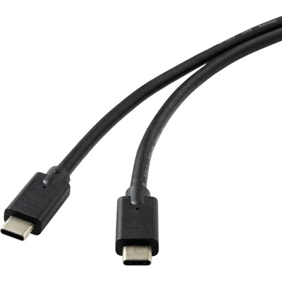 Renkforce RF-4531576 USB 3.2 Gen2x2 USB-C ® zástrčka 2m černý