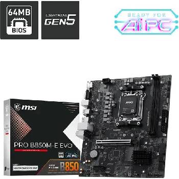 Image 1 of MSI PRO B850M-E EVO