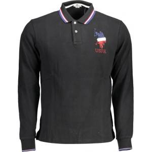 U. S. POLO Мъжка блуза с дълги ръкави us polo, Цвят Черен (63227-47773_nero_199)