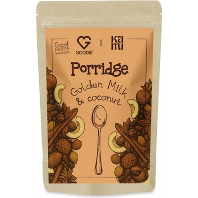 Goodie Ovsená kaša Golden Milk & Coconut by Kamu 250 g