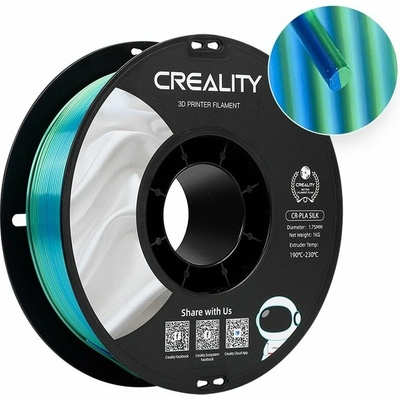 Creality CR-Silk PLA modrá-žltá