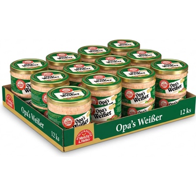Mehlig & Heller Opa's Weißer vepřová masová specialita ve skle 12 x 200 g