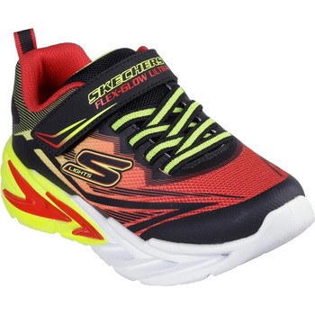 Skechers Детски маратонки Skechers Lighted Gore & Strap Sneaker W Mids Light Up Trainers Boys - Black/Red