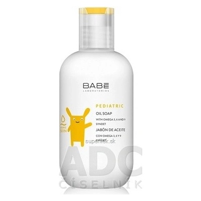 BABÉ DIEŤA Atopický kúpeľový gél (Pediatric Emollient soap, atopic skin) 1x200 ml, 8437000945710