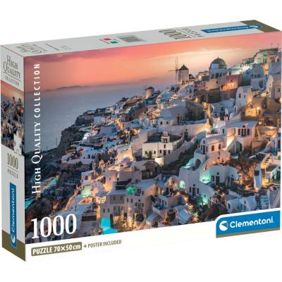 Clementoni Večer na Santorini 1000 dílků