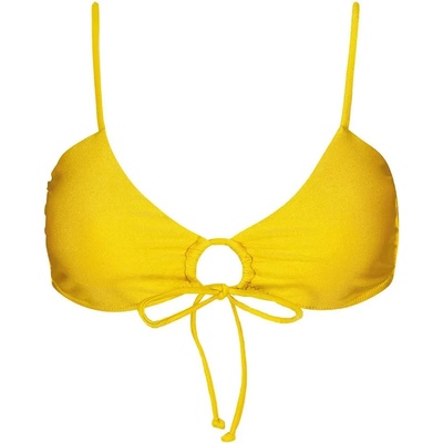 BARTS Isla Bow Tie bikini top - Yellow (Lemon)