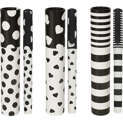 Bruno Visconti Dreamwrite Flora Black&White 0, 7 mm, синя химикалка P3011-4515 (P3011-4515)