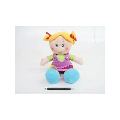 ASKATO Rag doll in purple dress