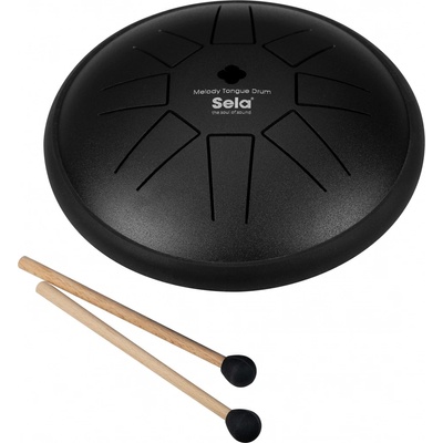 Sela 6" Melody Tongue Drum Black