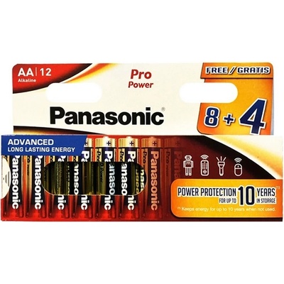 Panasonic everyday power батерия със супер дълъг живот aaa, алкална, 12 бр. в опаковка lr03eps-12hh-8-4f (lr03eps-12hh-8-4f)