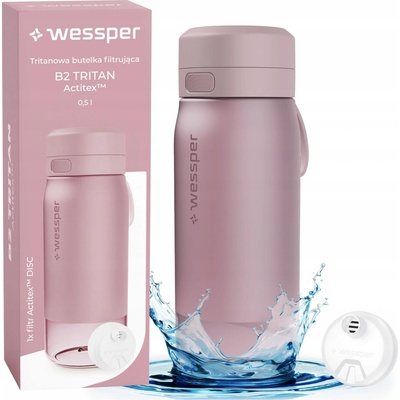 Wessper B2 TRITAN ActitexTM 500 ml ružová