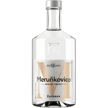 Marhuľovica Žufánek 45% 0,5 l (čistá fľaša)