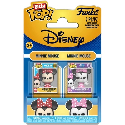 Funko Комплект мини фигури Funko Bitty POP! Disney: Mickey Mouse - Minnie Mouse (Red and Rose) (111535)