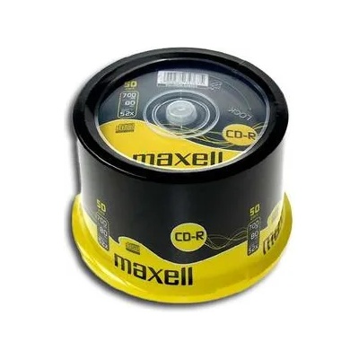 Maxell CD-R80 MAXELL cake box wrapped, 700MB, 52x, 50 бр (ML-DC-CDR80-50-CAKE)