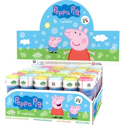 Svet balonku Bublifuk Peppa Pig 60 ml