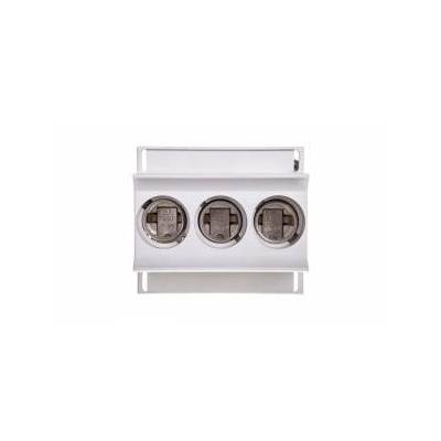 Rail fuse socket 3P 63A D02 400V DIN D0 3278/3 VR D02/E18 LD02K63-3KS
