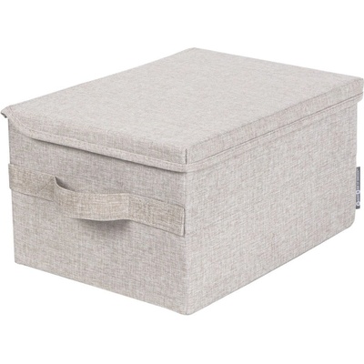 Bigso Бежова текстилна кутия за съхранение с капак 35x26x19 cm Soft Storage - Bigso (6935S0201-99)