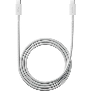 Xiaomi Кабел Xiaomi USB-C to USB-C, 6A, Braided, бял