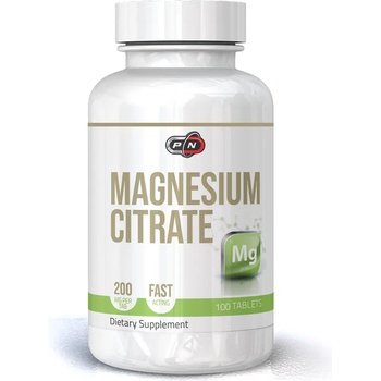 Pure nutrition - magnesium citrate - 200 МГ - 100 ТАБЛЕТКИ