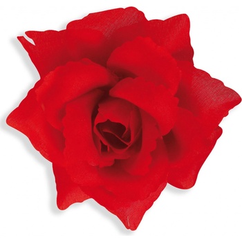 Mafiánská brož červená růže