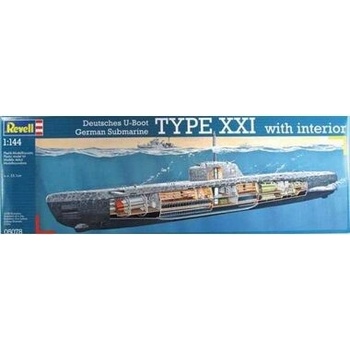 Revell Deutsches U Boot Typ XXI 1:144
