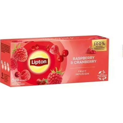 Lipton fruit infusion maliny a elderberry 20 x 1,6 g