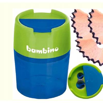 Strúhadlo dvojité kovové s nádobkou Bambino Mix