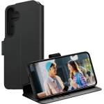 Panzer Samsung A56 5G калъф PANZERGLASS CARE WALLET стоящ, кожен ефект FLIP, протектор за камерата, BLACK CRRFEWLG38380 (CRRFEWLG38380)