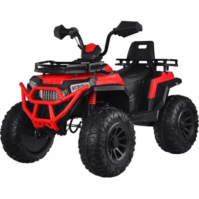 Joko Elektrická štvorkolka s diaľkovým ovládaním 4x4 ATV Desert Spider penové kolesá kožené sedadlo červená