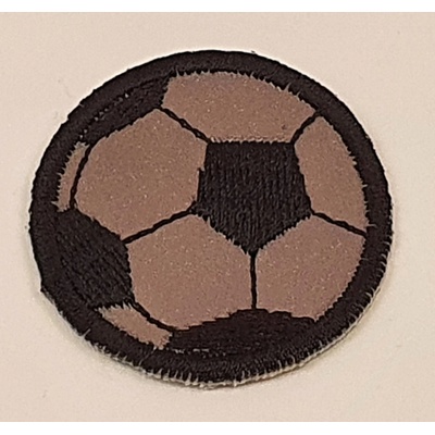 Nažehlovací reflexní nášivka Barva: fotbal 4cm