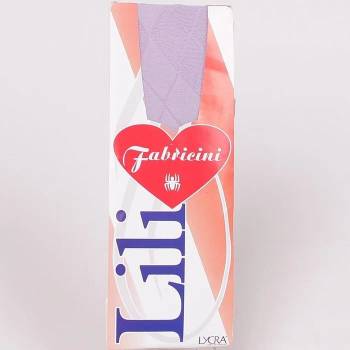 Image 1 of Фигурални 3/4 чорапи в лилав цвят