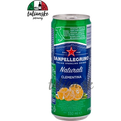 San Pellegrino Clementina plech 330 ml