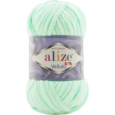 Alize příze Velluto 464 pastelově zelená