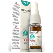 Cibdol CBD olej 15 % 1500 mg 10 ml