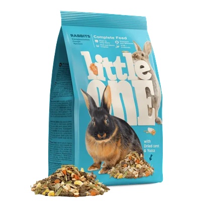 Little One feed for Rabbits - Пълноценна храна за зайци 900 гр