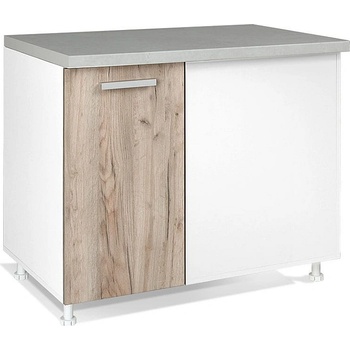 Matis Кухненски шкаф долен ъглов с една врата in du100 сив дъб