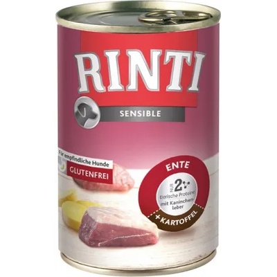 RINTI Sensible Adult - консерва за кучета с патешко, заек и картофи - 400 гр - Германия