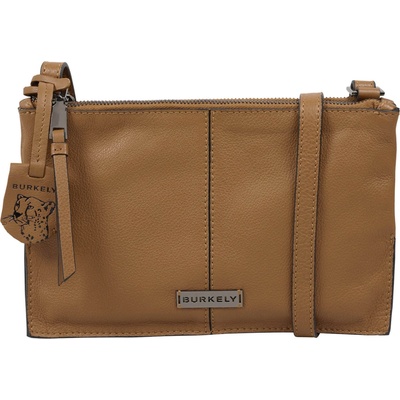 Burkely dámská crossbody kožená kabelka Nelas hnědá