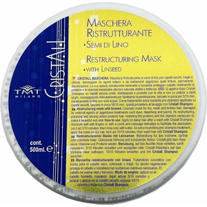 TMT Cristall Semi Di Lino Maschera Ristrutturante 500 ml
