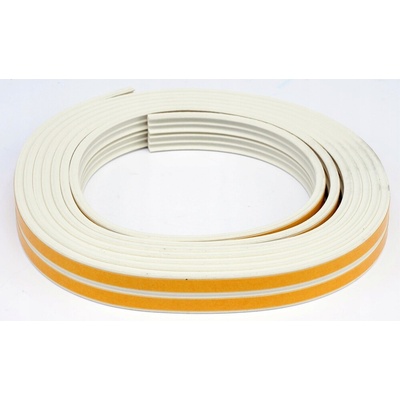 Tesnenie profil E1 9x4mm 6m biele STOMIL
