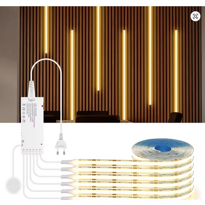 COB LED Лента с Touch Сензор и димиране , Захранване - Пълният комплект за модерно осветление