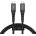 Tech-Protect ub11t ultraboost type-c cable pd 240w / qc3.0 100cm black (5906302353125)
