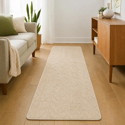 Takoy Koberec 80x300 vzor cop ecru-HT-00388 | 80 x 300 cm