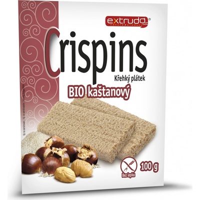 Crispins BIO křehký plátek kaštanový 100 g