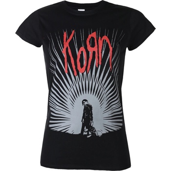 HYBRIS дамска тениска Korn - A Jumbo Beam - Черна - HYBRIS - PS-5-KORN004-H39-8-BK